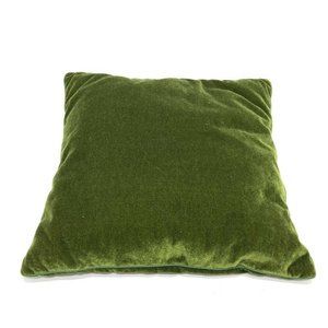 Dior Bee embroidery BEE pillow interior velor cushion cotton Green